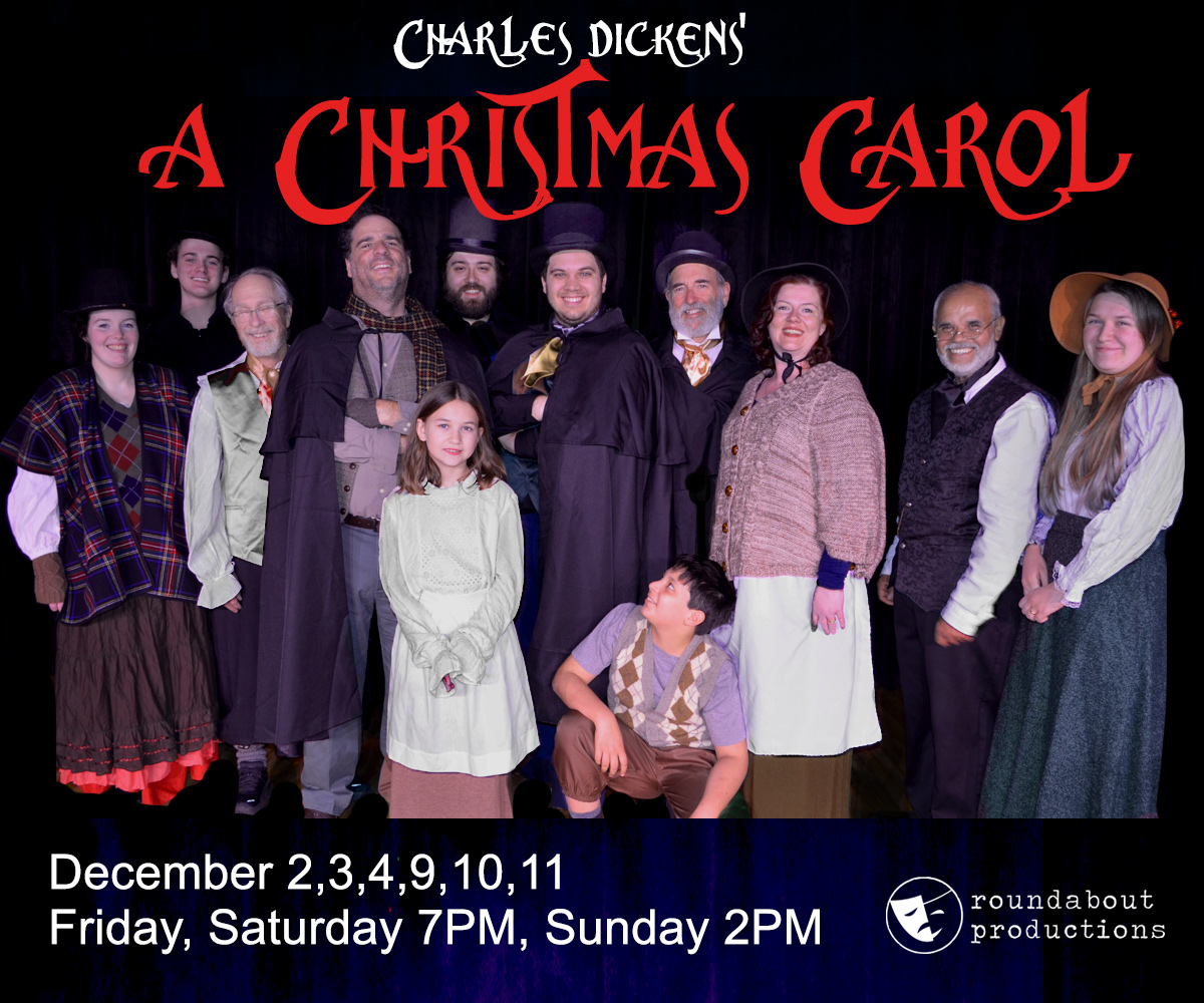 Charles Dickens' "A Christmas Carol" poster